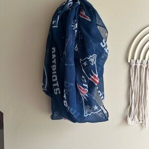 Patriots Blue and Red Scarf